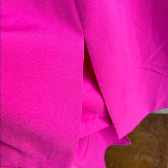 NWT Eliza J | Pink Off The Shoulder Midi Dress Size 8 - Picture 9 of 10